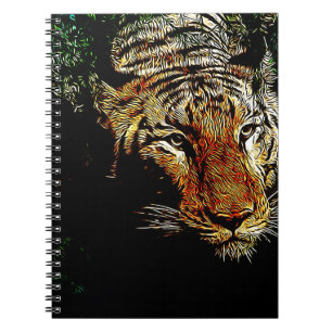 Wildtier-Wildtiger Notizblock