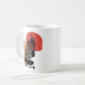 Wildtier Zebra Kaffeetasse (Vorderseite Links)