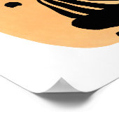 Wildtier Zebra Poster (Ecke)