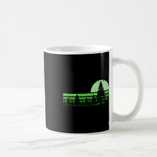 Wildtieräume im Freien Natur Retro Wald Wandern Kaffeetasse
