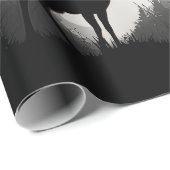 Wildtierbestand Rehwald Geschenkpapier (Rolleneckpunkt)