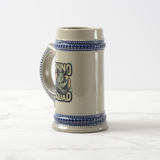 Wildtiere Bierglas (Vorderseite Links)