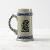 Wildtiere Bierglas (Links)