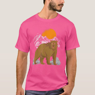 Wildtiere Braunbärenwälder Tierart Tier B T-Shirt