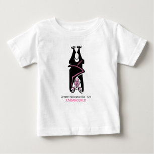 Wildtiere - Coole Horseshoe BVT - Tiergrafik - Baby T-shirt