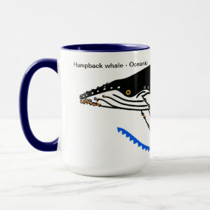 Wildtiere - Coole Humpback WALE - Ozeane Tasse
