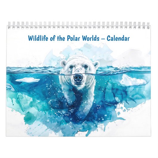 Wildtiere der Polarwelten – Kalender (Titelbild)