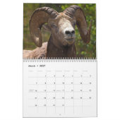 Wildtiere des Kanadischen Prärienkalenders Kalender (Mär 2027)