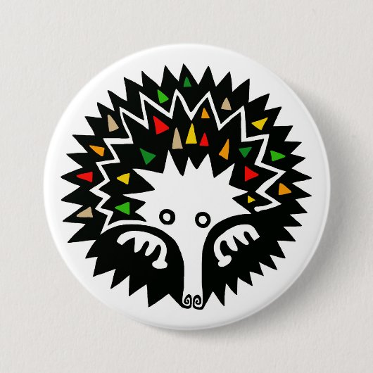 Wildtiere - ECHIDNA - Australische Wildtiere - Button (Vorderseite)