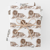 Wildtiere Geschenkpapier Set (Beispiel)