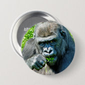 WILDTIERE - GORILLAS BUTTON (Vorne & Hinten)