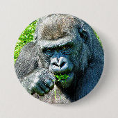 WILDTIERE - GORILLAS BUTTON (Vorderseite)