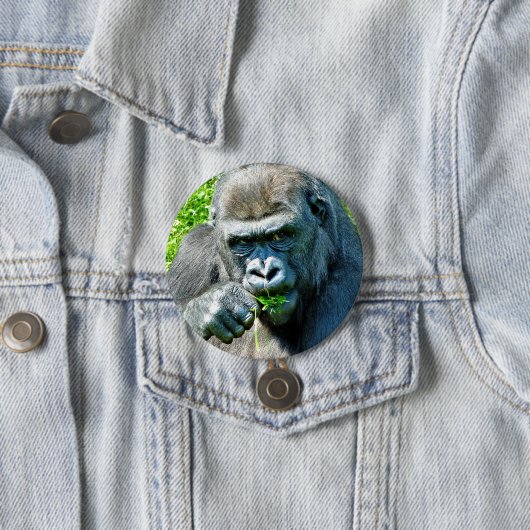 WILDTIERE - GORILLAS BUTTON (Beispiel)
