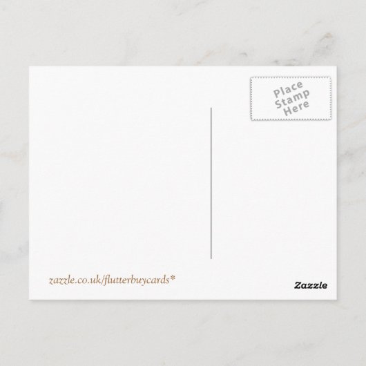 WILDTIERE - GORILLAS POSTKARTE (Rückseite)