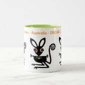 Wildtiere - I Liebe BILBIES - Australien Zweifarbige Tasse (Mittel)