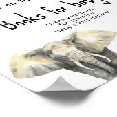 Wildtiere in Aquarellen - Bücher für Kinder Poster (Ecke)