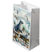 Wildtiere Kleine Geschenktüte (Rückseite Schrägansicht)