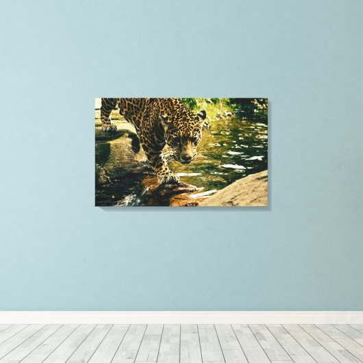 Wildtiere Leinwanddruck (Insitu (Holzboden))