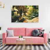 Wildtiere Leinwanddruck (Insitu (Wohnzimmer))