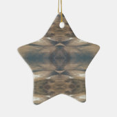 Wildtiere Leopard Wildtier Muster Brown Black Keramikornament (Rechts)