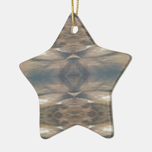 Wildtiere Leopard Wildtier Muster Brown Black Keramikornament (Links)