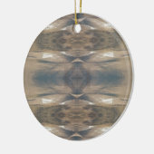 Wildtiere Leopard Wildtier Muster Brown Black Keramikornament (Links)