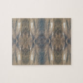 Wildtiere Leopard Wildtier Muster Brown Black Puzzle (Horizontal)