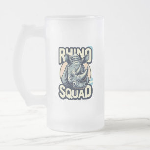 Wildtiere Mattglas Bierglas