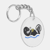 Wildtiere - Niedliches Meer - Natur - Schlüsselanhänger (Vorderseite links)