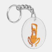 Wildtiere - ORANGUTAN - Ape - Primat - Natur Schlüsselanhänger (Vorderseite links)