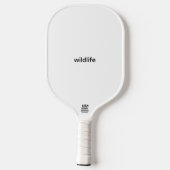 Wildtiere Pickleball Schläger (Rückseite)