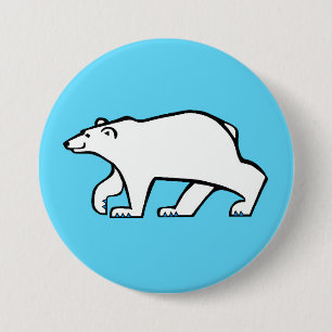 Wildtiere - Polar BEAR - Wildtiere - Eisblau Button