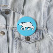 Wildtiere - Polar BEAR - Wildtiere - Eisblau Button (Beispiel)