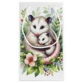 Wildtiere Possum Kleine Geschenktüte (Rückseite)