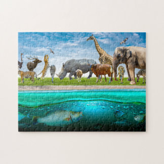 Wildtiere Puzzle
