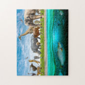 Wildtiere Puzzle (Vertikal)