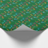 Wildtiere-Reptilien-Öko Geschenkpapier (Ecke)