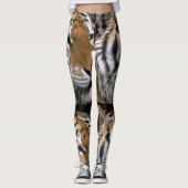 Wildtiere Siberischer Tiger Lover Leggings (Vorderseite)