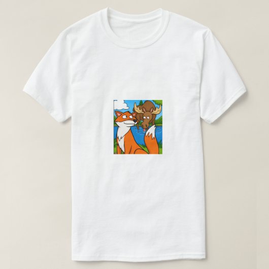 Wildtiere T-Shirt (Design vorne)