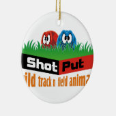 Wildtiere und Feldtiere Keramik Ornament (Rechts)