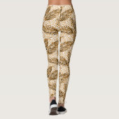 Wildtiere und Palmen Leggings (Rückseite)