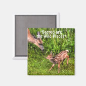 Wildtiere und Wildtiere für Outdoor-Liebhaber Magnet (Vorderseite/Rückseite)