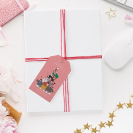 Wildtiere Weihnachtsbaum Geschenkanhänger