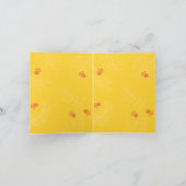 Wildtiere zum ersten Geburtstag Einladung (Innenseite)