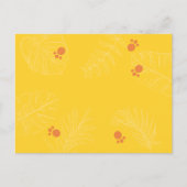 Wildtiere zum ersten Geburtstag Postkarte (Vorderseite)