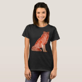 Wildtierfresser aus Rotfuchs mit Fuchs 5 T-Shirt (Vorne ganz)