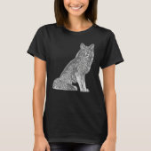 Wildtierfresser aus Rotfuchs mit Fuchs 7 T-Shirt (Vorderseite)