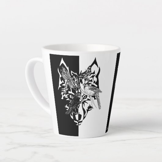 Wildtierführer 4" groß milchtasse (Linke Ecke)