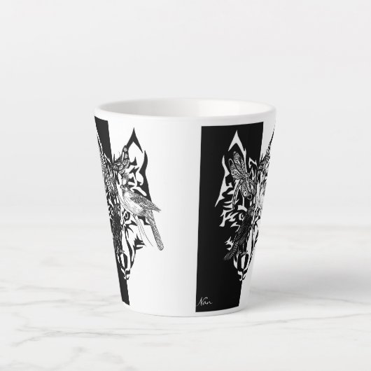 Wildtierführer 4" groß milchtasse (Vorderseite)