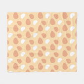 Wildtierhaut Fleecedecke (Vorderseite (Horizontal))